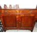 SOLD - Mahogany Open Hutch 